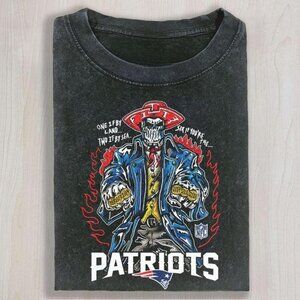 New England Football Vintage T-Shirt, The Pats Shirt, Vintage New England Fan Gi